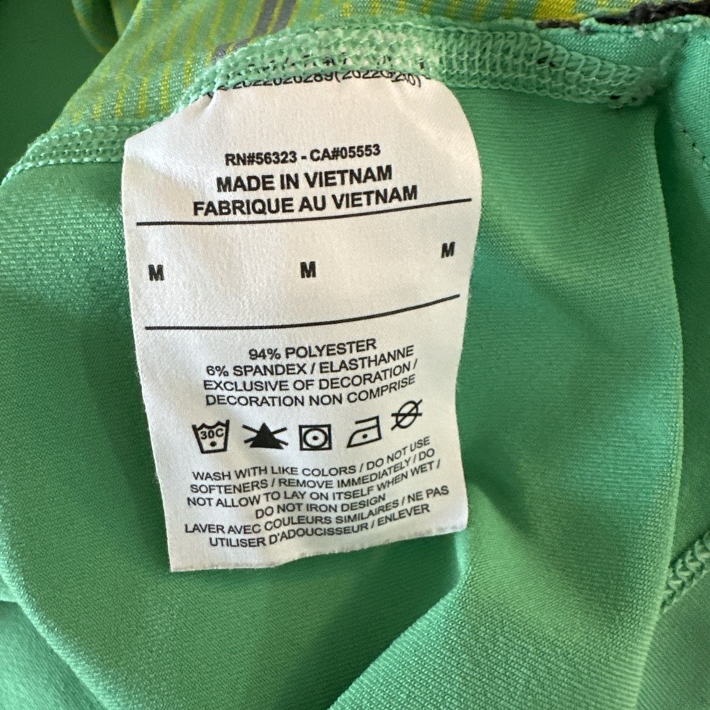 Nike Tiger Woods Dri-FIT Performance Golf Polo Shirt Green DR5318-363 Size M - Picture 7 of 13